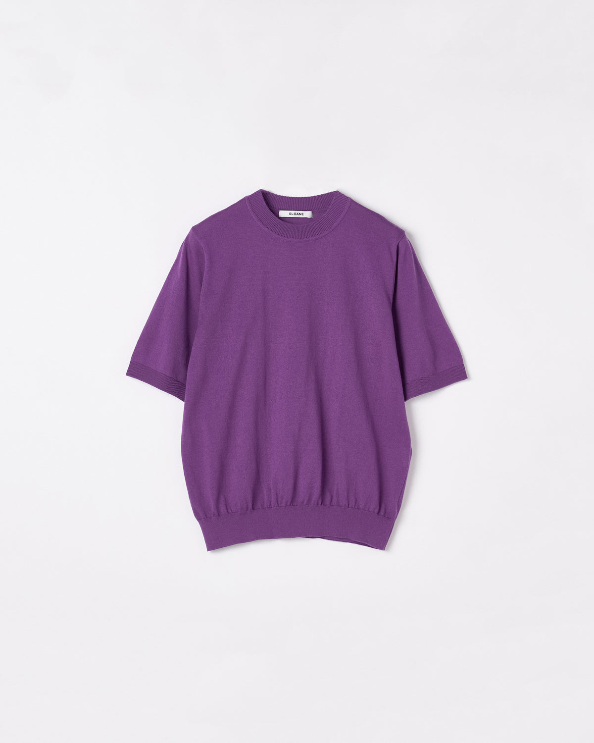 UNISEX】18G天竺 リサイクルポリエステル×コットン 半袖クルーネック