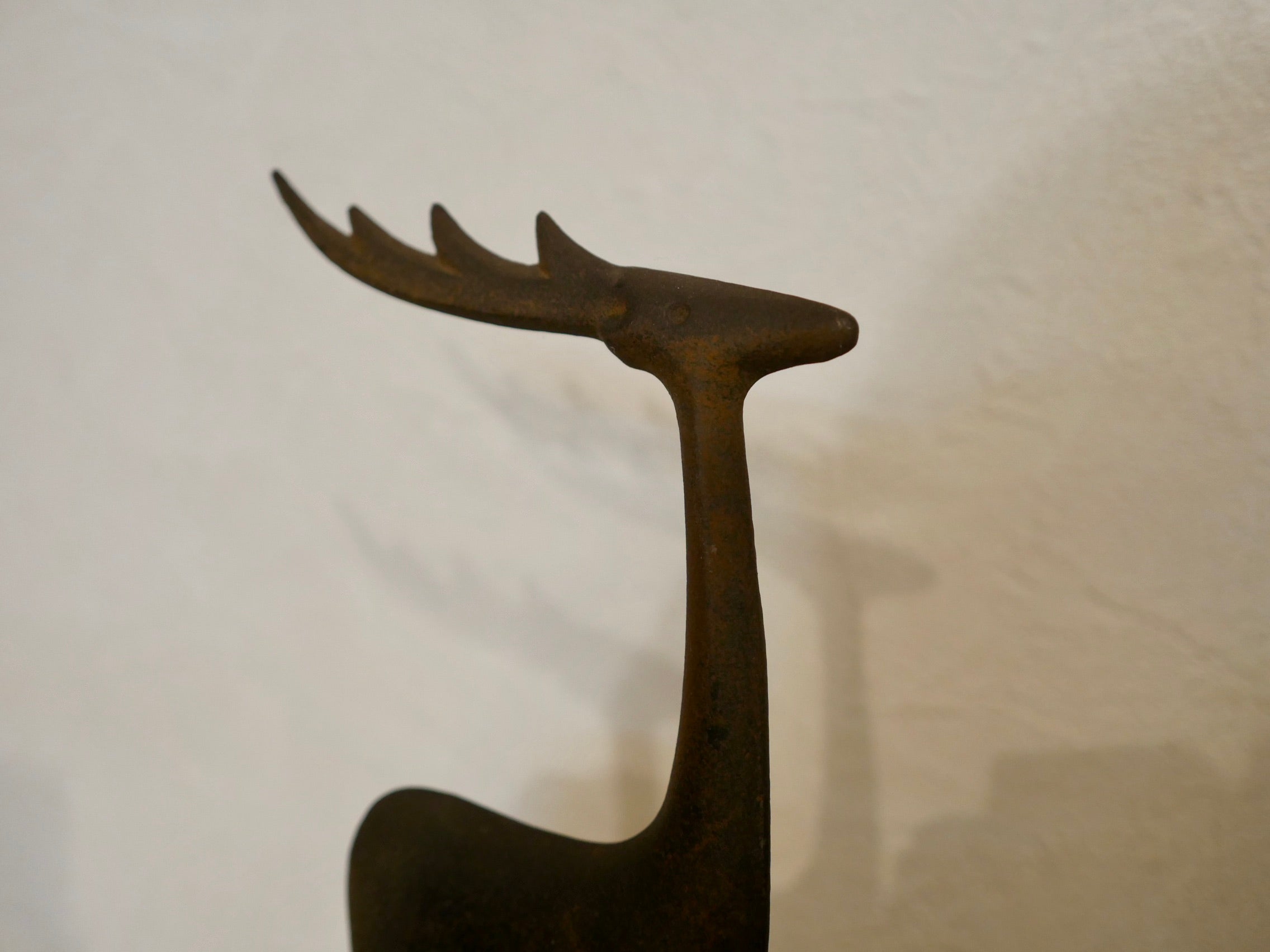 南部鉄器【ルームフレンド】鹿のトレイ 馬場忠寛 70年代 ヴィンテージ