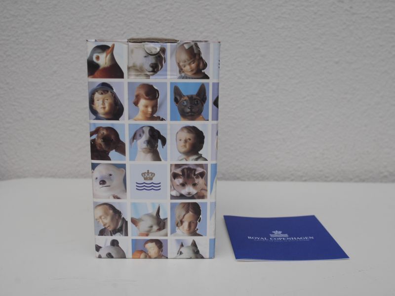 ROYALCOPENHAGEN 少女と犬 フィギュリン 犬 共箱 ロイヤル