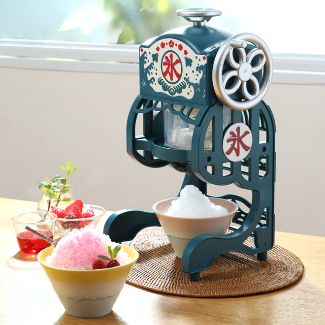 電動かき氷機 かき氷器 電動本格ふわふわ氷かき器 DCSP-20 粗さ調節