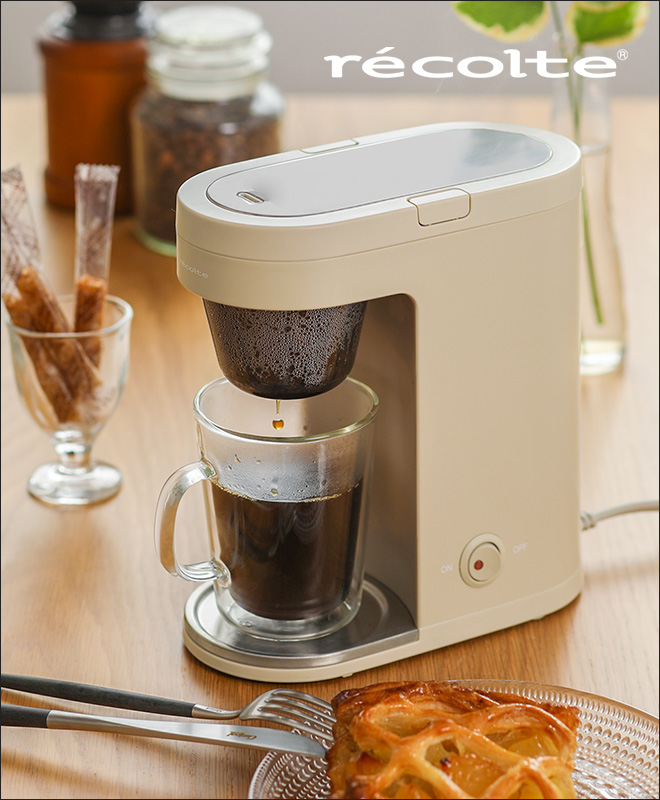 コーヒーメーカー 一人用 レコルト ソロカフェ プラス おしゃれ 1
