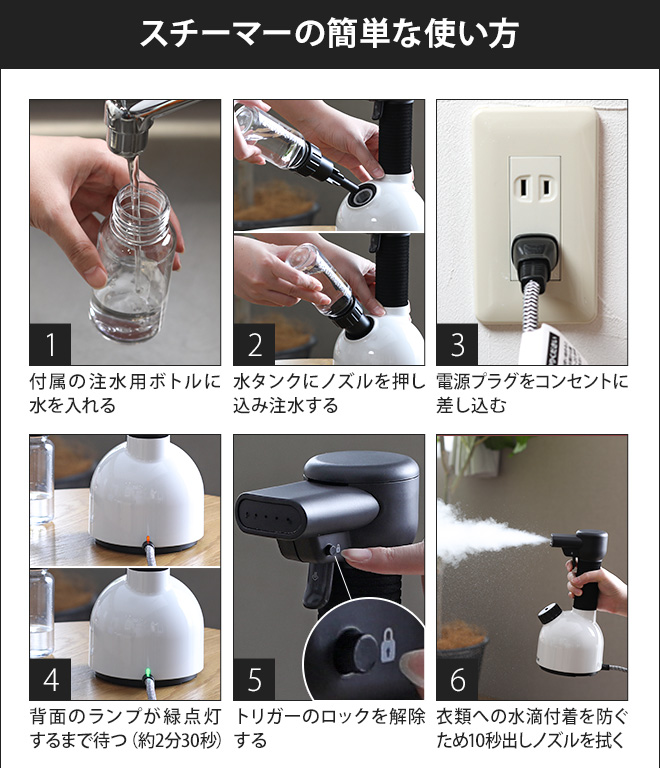 衣類スチーマー LAURASTAR ローラスター 加圧式除菌脱臭スチーマー