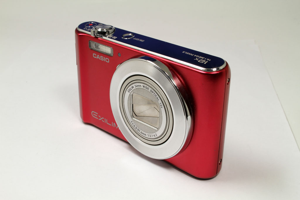 中古 カシオ EXILIM EX-ZS240 レッド 程度：AB（良品）