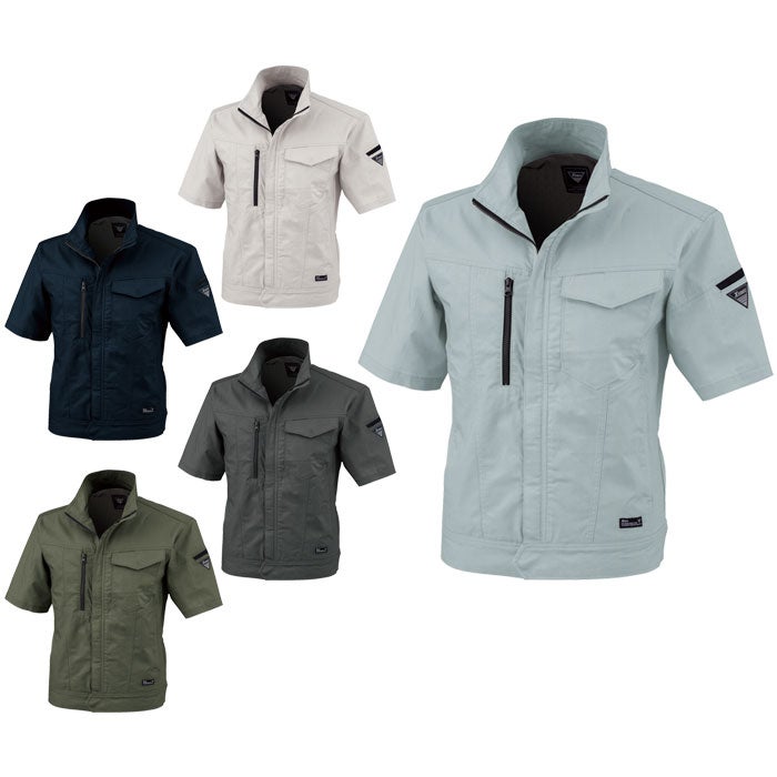 1771 半袖ブルゾン XEBEC ジーベック 春夏作業服 作業着 SS～5L