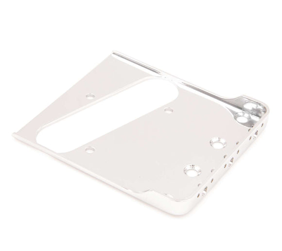 Tone Ninja 4 hole 3 Saddle Telecaster Tapered wall bridge plate