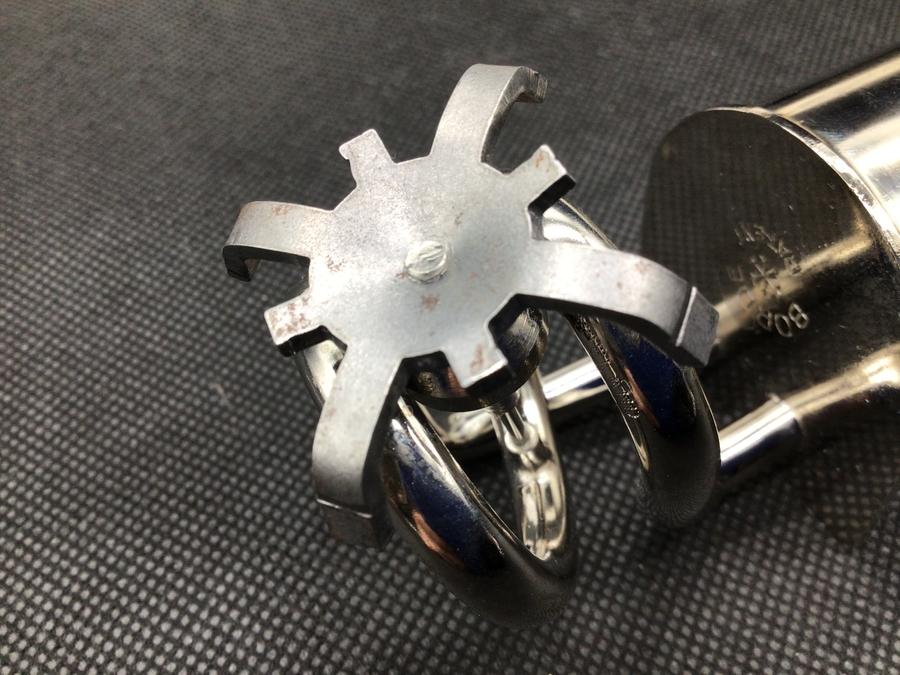 ボルドーバーナーがまさかのデッドストック（未点火の状態）で