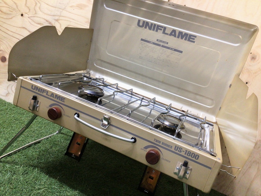 希少なバーナー！ユニフレームのツインバーナー(ゴールド)ご紹介