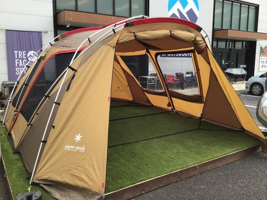 原点にして最強！？snow peak (スノーピーク)ツールームテント「ランド