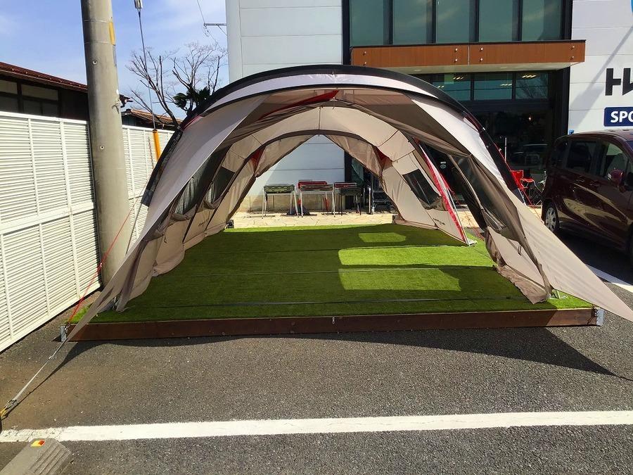 巨大幕！Coleman(コールマン）アテナトンネル2ルームハウス/LDX登場