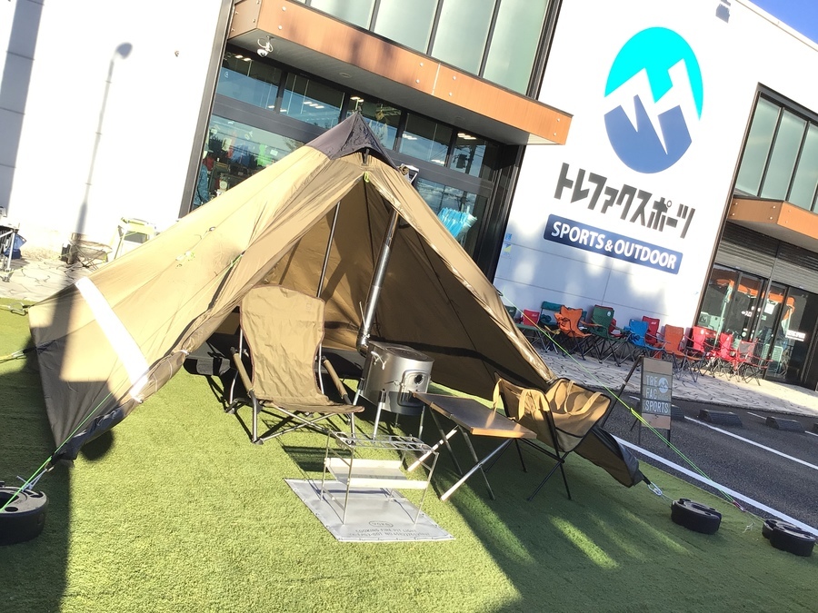 薪スト使えます！冬キャンプに最適なソロ幕「YOKA TIPI」[2021.10.20