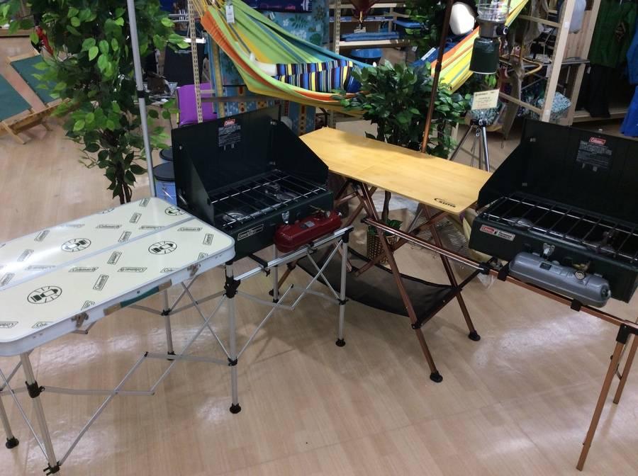 TFスポーツ】Coleman(コールマン)キッチンテーブル比較[2015.09.24発行