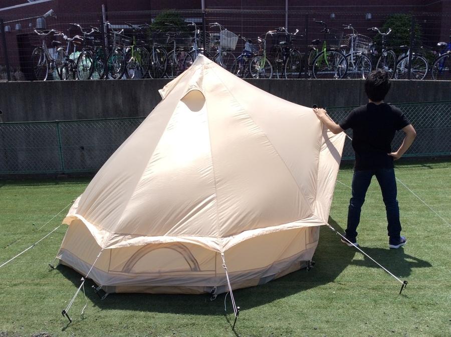 ニュートラルアウトドアのGEテント3.0張ってみた。[2020.05.01発行