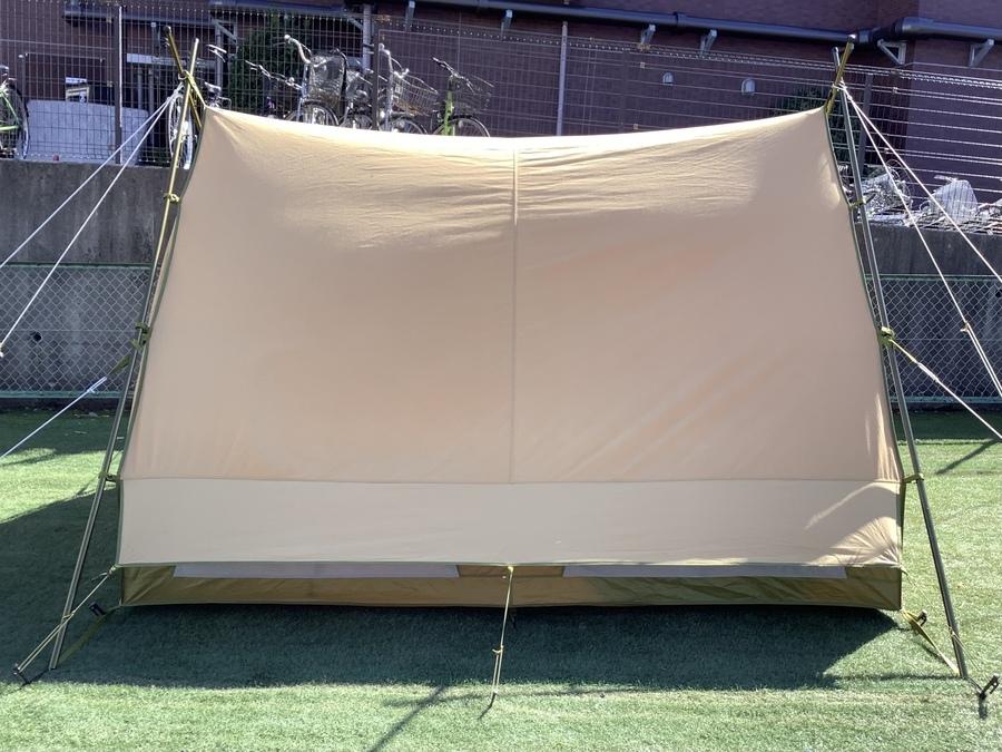 レトロなAフレームテント！テンマク×ソルムのPEPO/ペポ設営しました