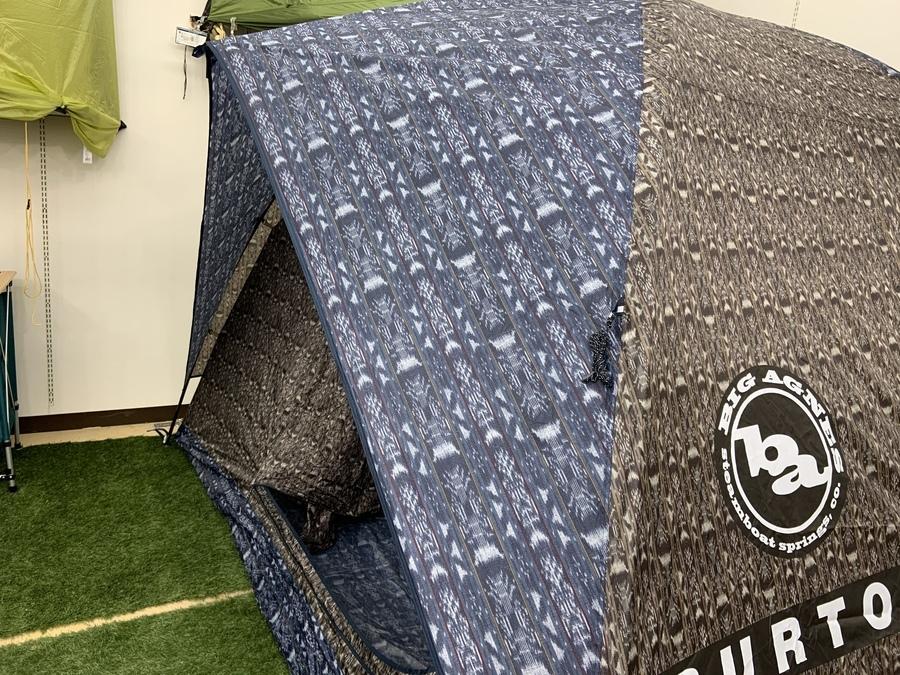 テント被りしたくない方必見！バートン×ビッグアグネスのコラボテント