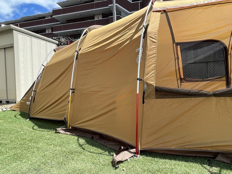 初心者でも設営可能！？エントリー2ルームエルフィールド！[2022.07.13