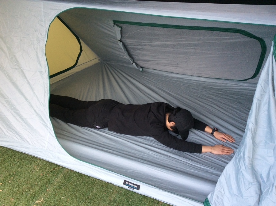 ヘリノックスのVタープ入荷したから張ってみた。[2020.01.17発行