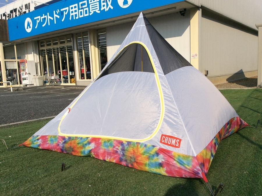 目立つこと間違いなし！！CHUMSのモノポールテント入荷！[2020.04.02