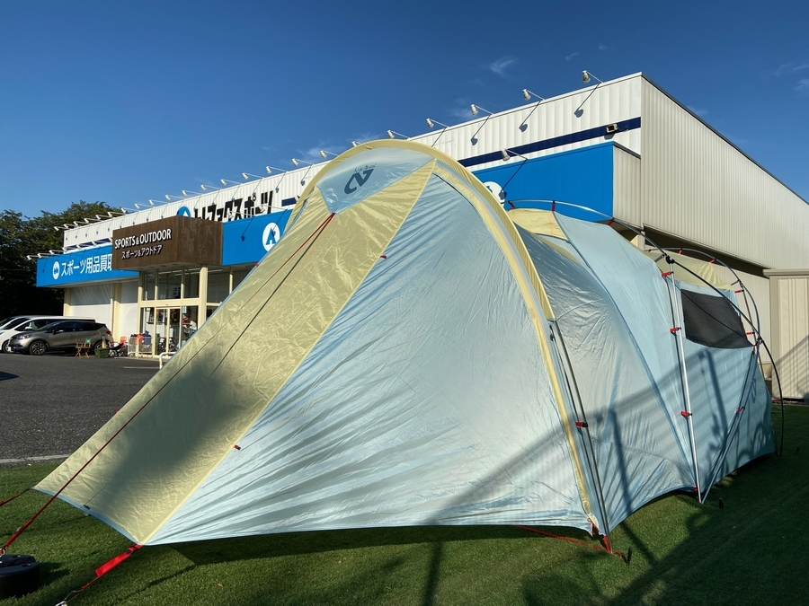NEMO（ニーモ）のワゴントップ4P ホライズンブルー設営してみた