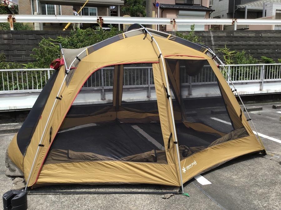 タープ比べてみました！snowpeak(スノーピーク）メッシュシェルター
