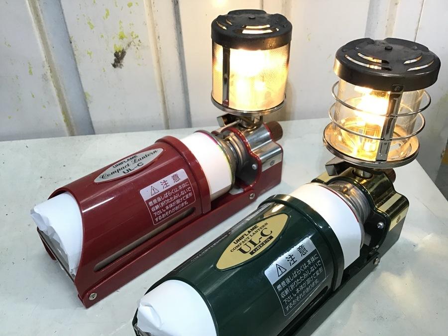 ユニフレーム】廃盤希少！UL-Cコンパクトガスランタン入荷です
