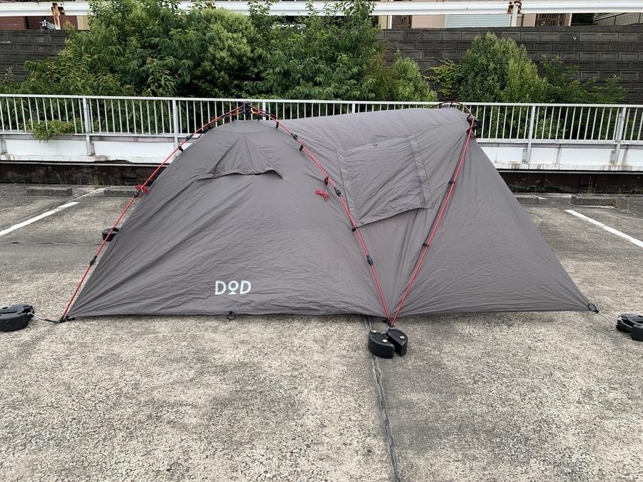 スマホで購入OK】初心者の方もワンタッチ設営！DOD ライダーズタンデム