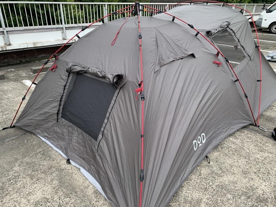 スマホで購入OK】初心者の方もワンタッチ設営！DOD ライダーズタンデム