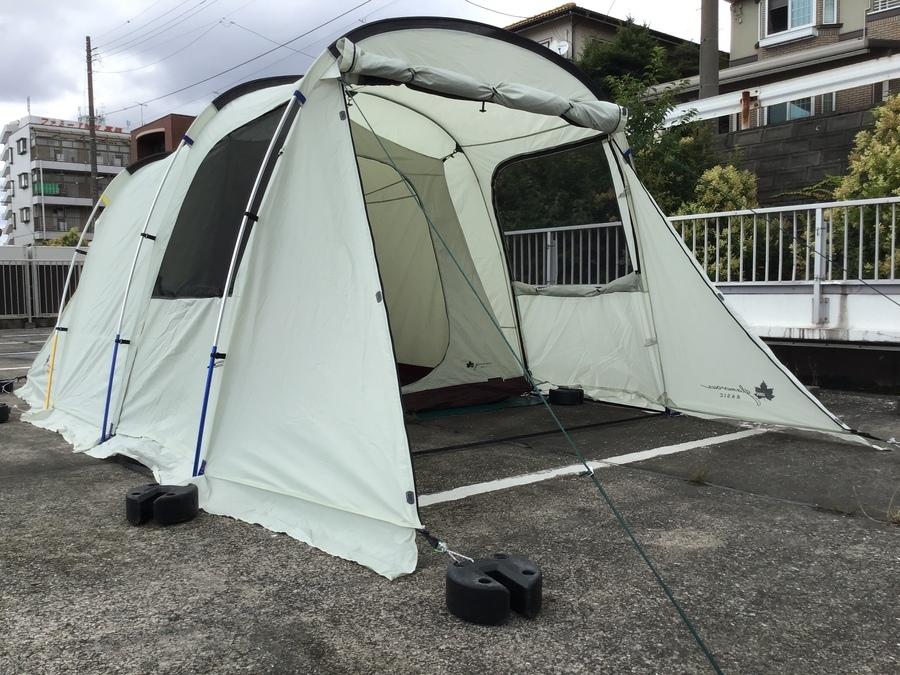 ロゴス買取】高級感を感じます！グランベーシックトンネルドームXL-AG