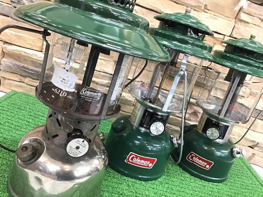 コールマンのヴィンテージランタン220! アルファベットが変わると何が