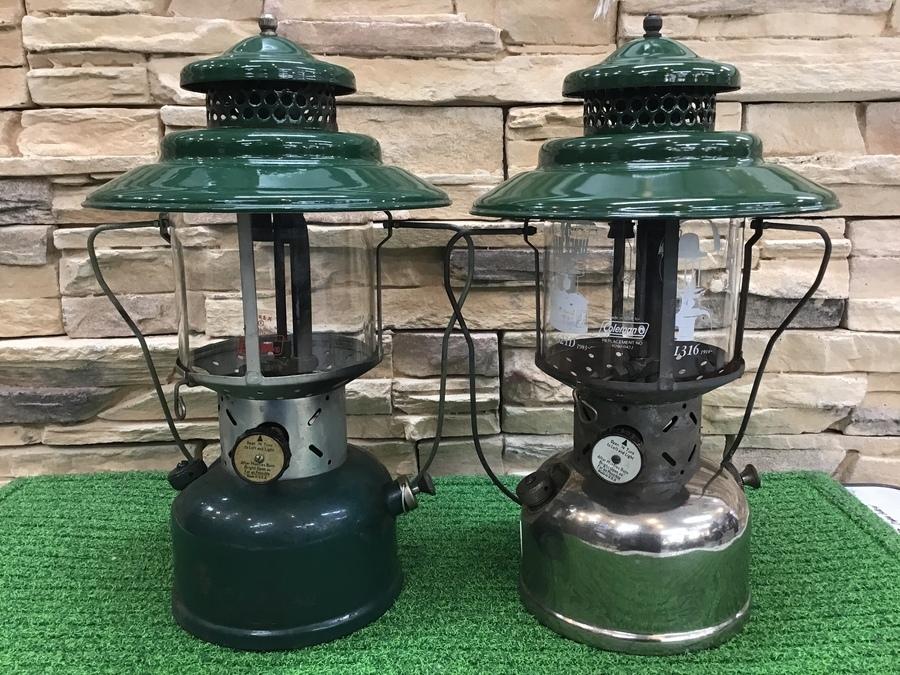 コールマンのヴィンテージランタン220! アルファベットが変わると何が