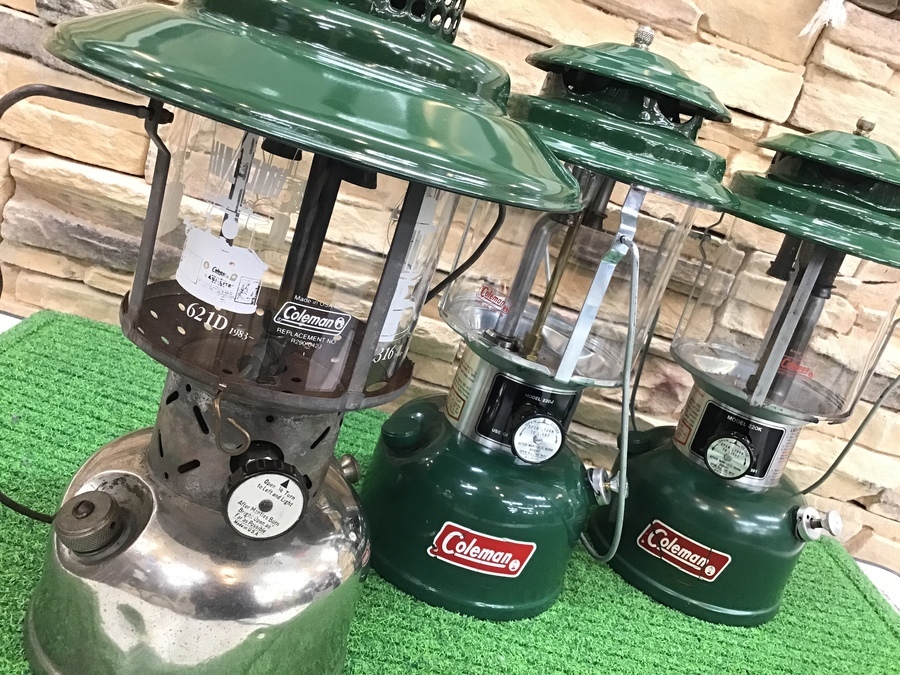 コールマンのヴィンテージランタン220! アルファベットが変わると何が