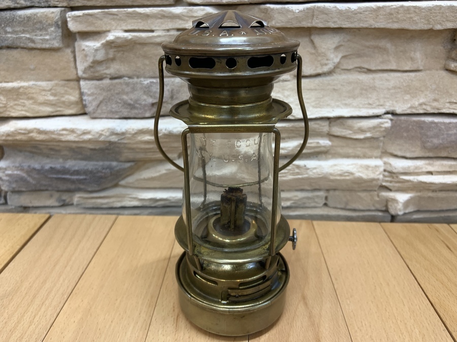 スタッフ驚愕フルオリジナル!!DIETZ(デイツ)の真鍮製SCOUT(スカウト