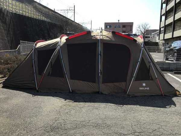 廃盤モデルの一品！スノーピーク傑作のツールームテント 初代トルテュ
