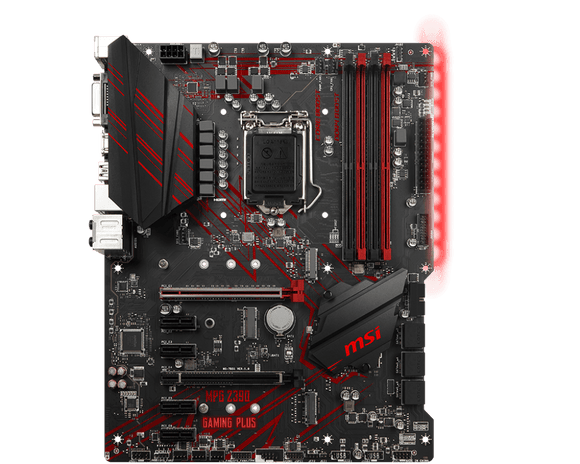 Tax-free MSI MPG Z490 GAMING PLUS Motherboard ATX LGA1200 Supports