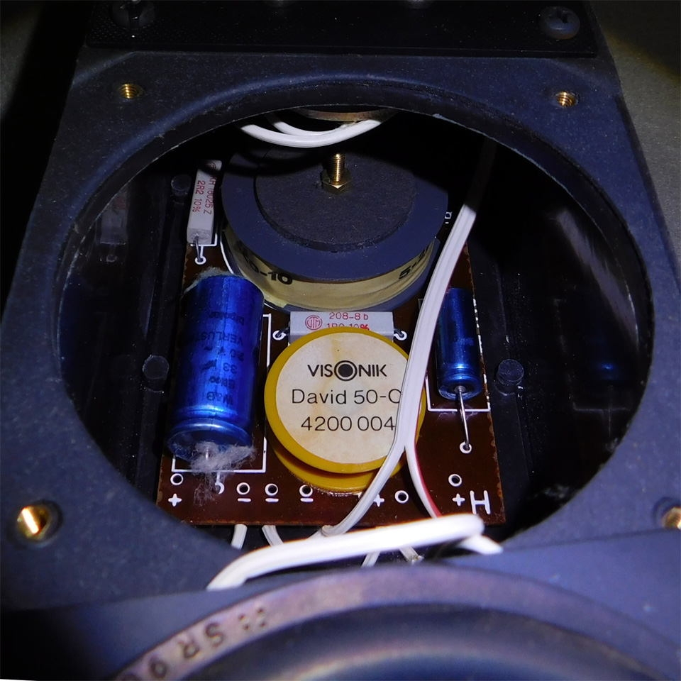 VISONIK DAVID 50、分解とインプレ | イイ音聞いてる？