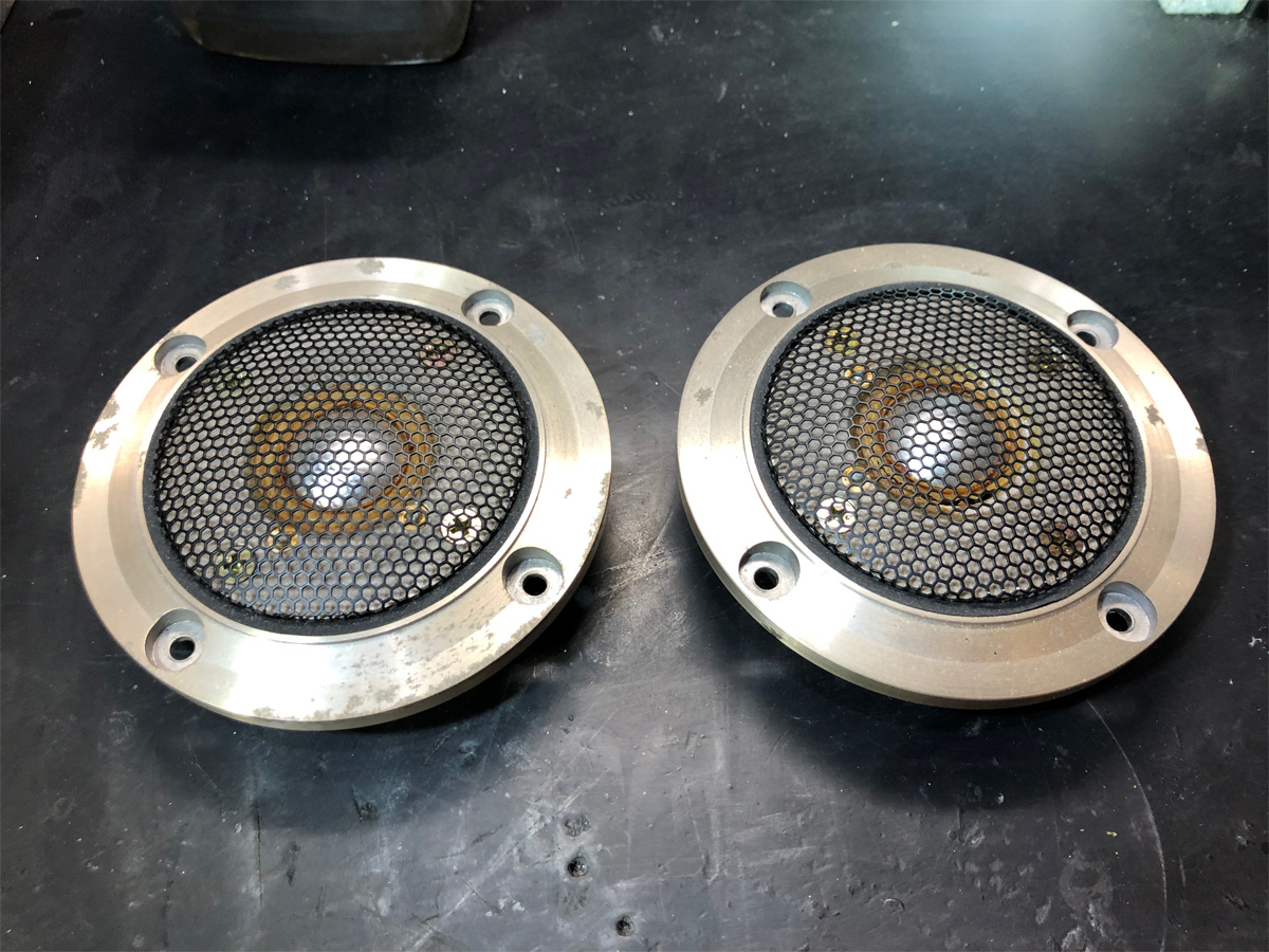 Lo-D HS-33D、ツイーターダイアフラム交換・前編 | イイ音聞いてる？