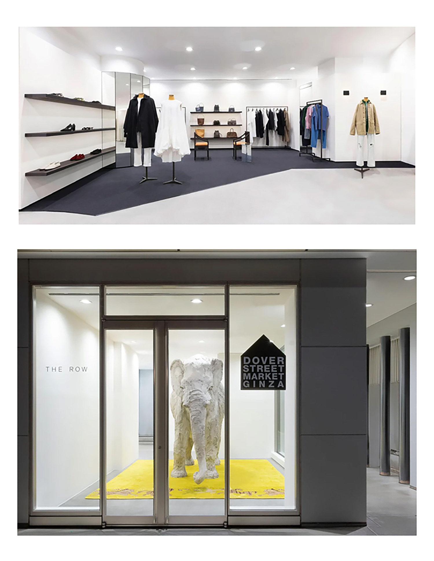 THE ROW DOVER STREET MARKET GINZA RENEWAL OPEN | SWAG HOMMES