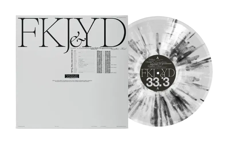 LIVE FROM THE GREENHOUSE (LP) (BLACK&WHITE SPLATTER)/FKJ x YUSSEF