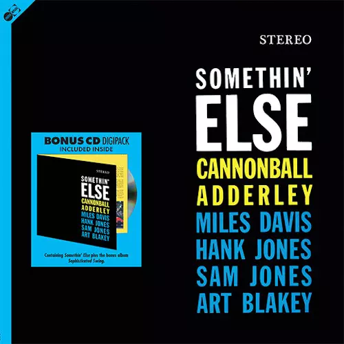 Somethin' Else (LP+CD)/CANNONBALL ADDERLEY/キャノンボール