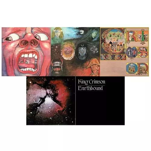 廃盤 BOX キング・クリムゾン 17cm紙ジャケット プラチナムSHM-CD キング・クリムゾン名盤5タイトル 新装 紙ジャケットSHM-CD再発