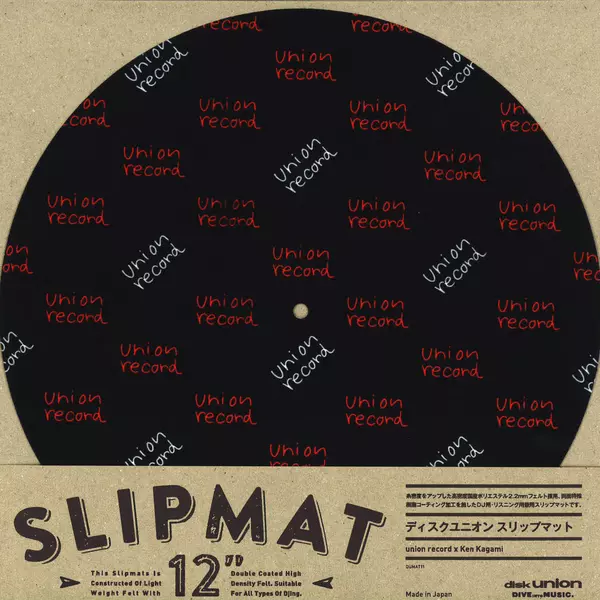 ユニオンレコード X KEN KAGAMI スリップマット/SLIPMAT/スリップ