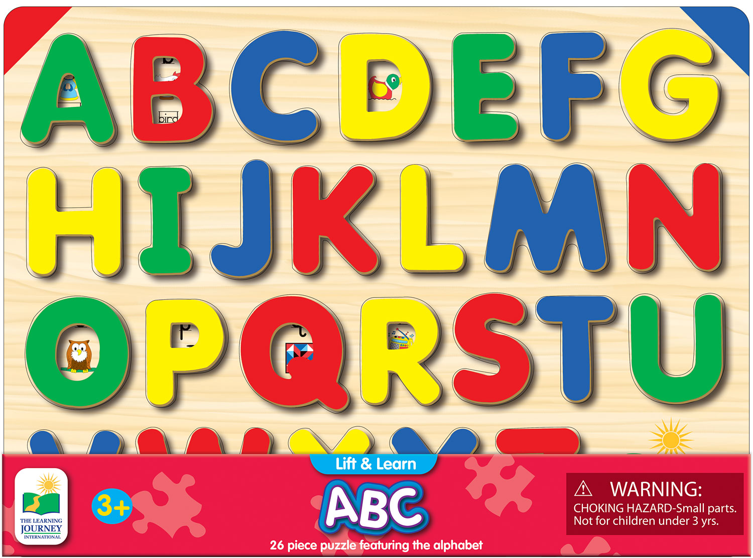 Lift & Learn ABC Puzzle - Lucky Duck Toys