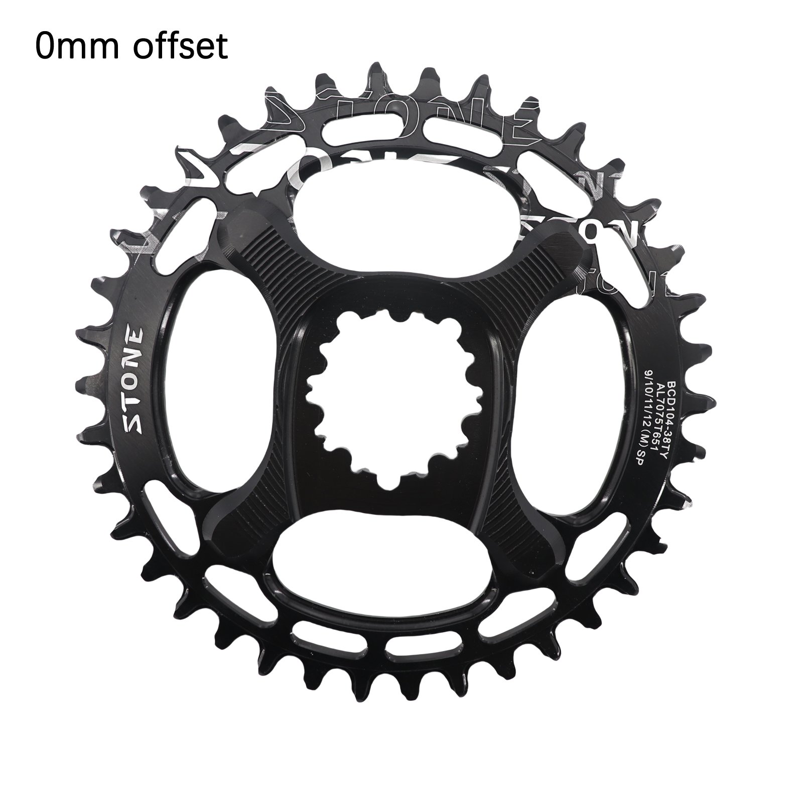 Stone チェーンリングスパイダー 0mmオフセット GXP～104BCD SRAM BB30