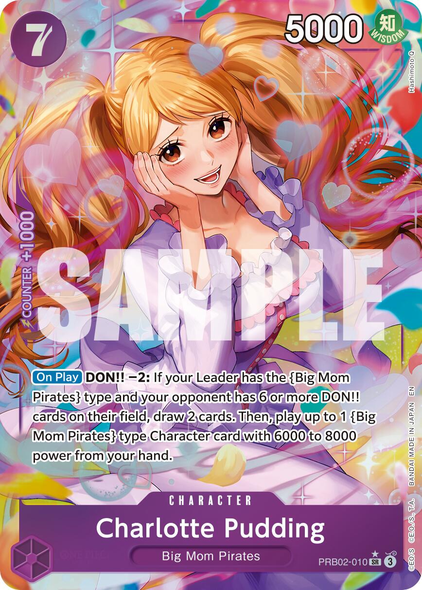 Charlotte Pudding [Alternate Art] PRB02-010 Prices | One Piece