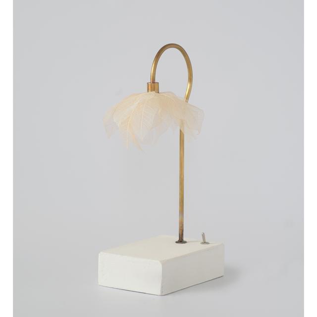 はいいろオオカミ＋花屋 西別府商店】森の小さな灯ⅱ 照明 はいいろ