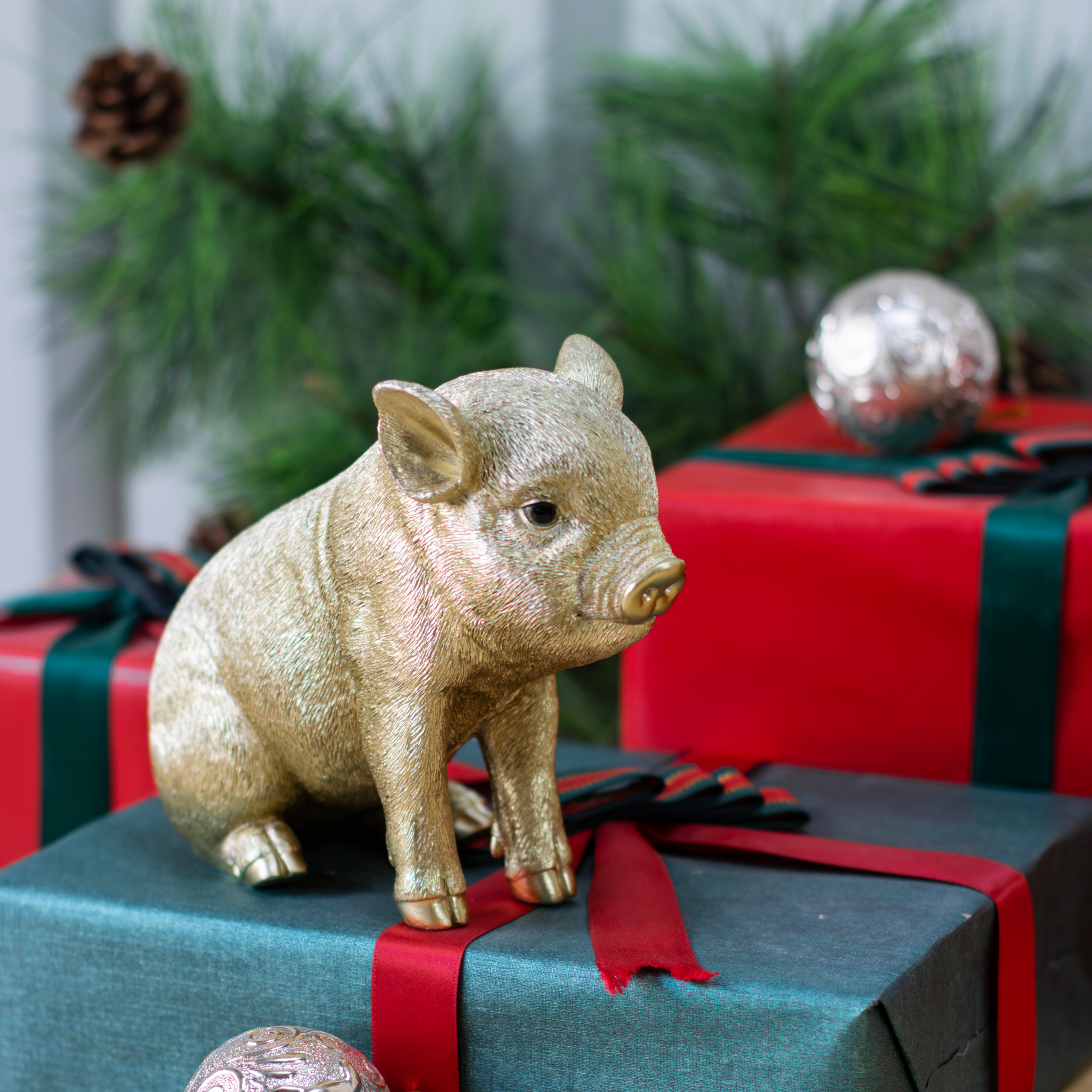 お座り金色豚（中）｜WooBia公式オンラインショップ – WooBia