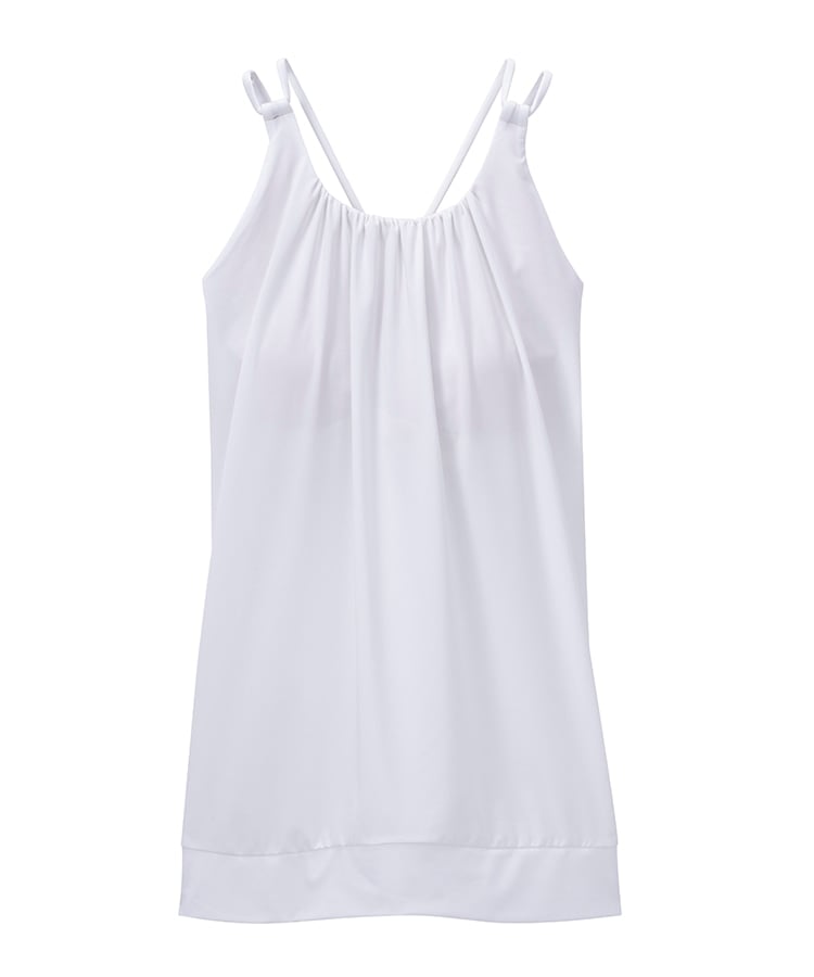 SUKALA】フロントギャザークロスキャミソール(S・Lサイズ スモーク