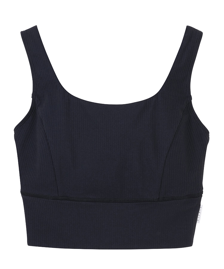 SUKALA】ベーシックリブスクエアブラトップ(XS・S・M・L・LLサイズ