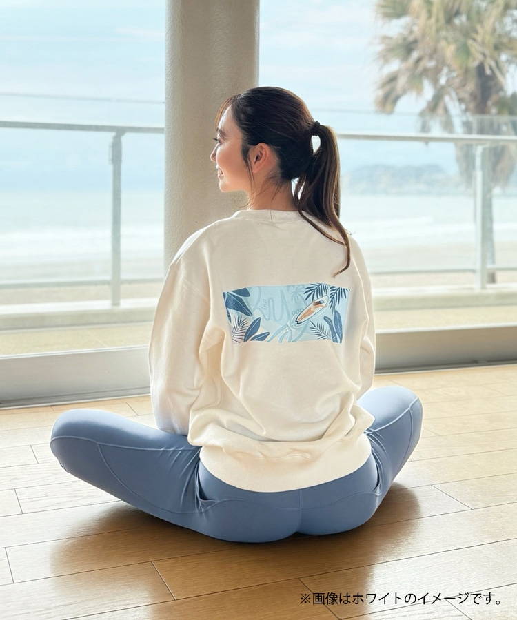 Rina Yoga】アロハドロップショルダースウェット(S・M・L・XLサイズ