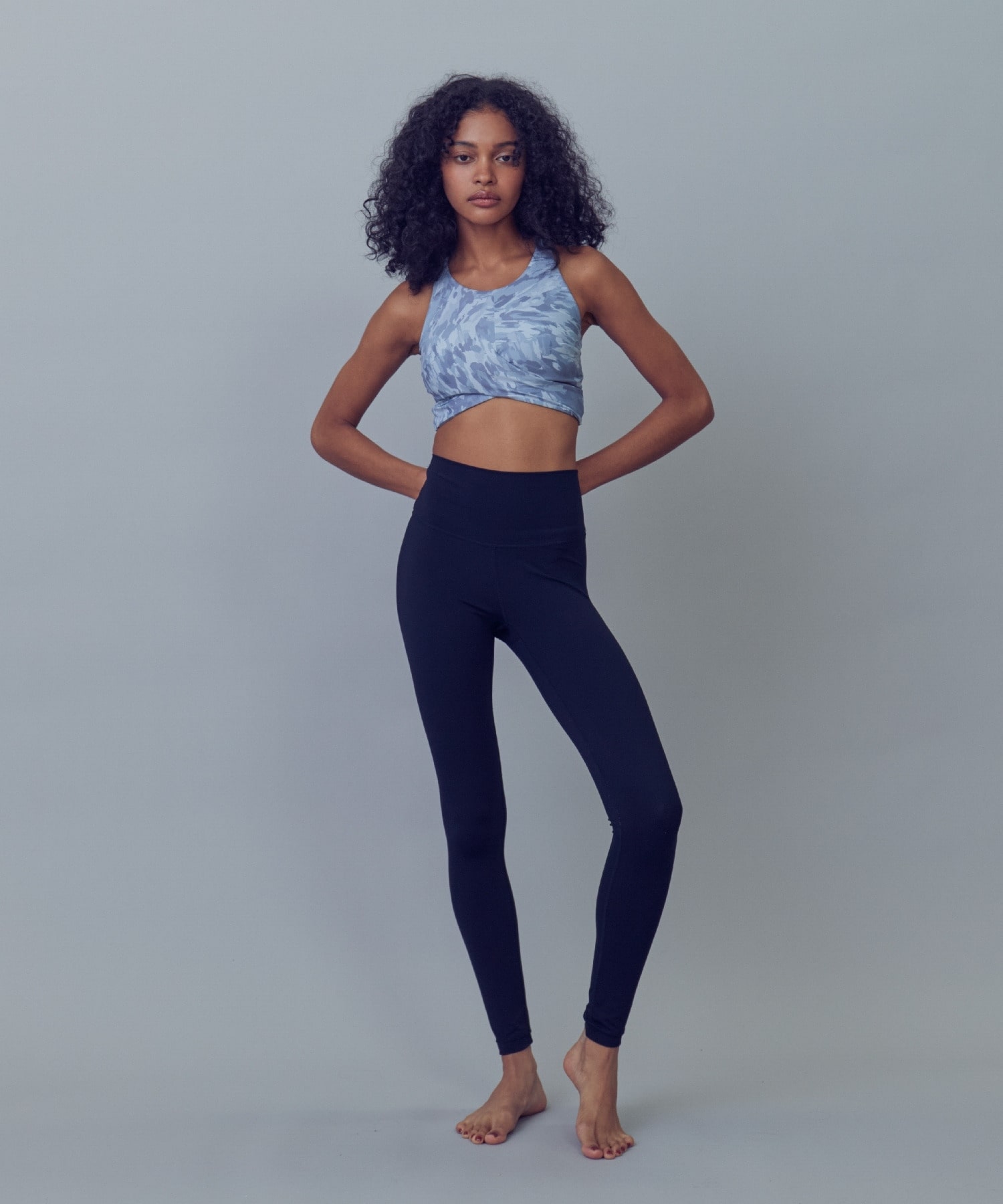 定番】YOGA FITレギンス／UVカット・吸汗速乾・ホットヨガ対応・水着