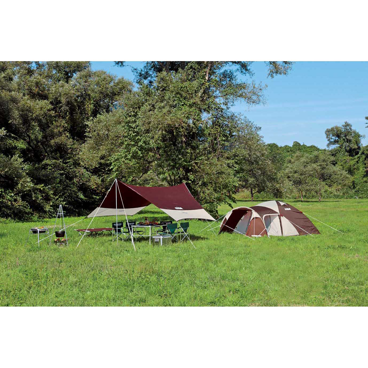 エクスギア ツールームドーム270 4~5人用 -キャプテンスタッグ公式